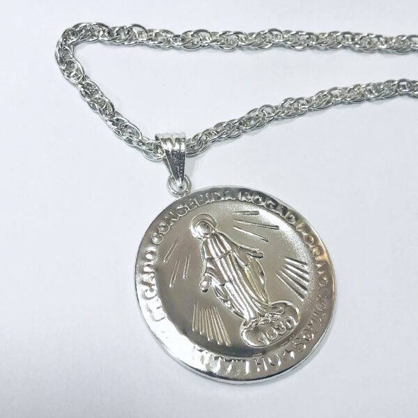 Medalla Religiosa Plata 925 Milagrosa