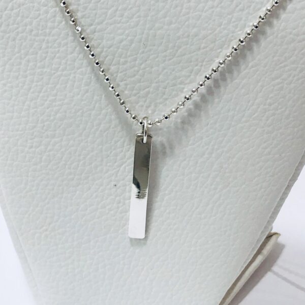 Dije Barrita Plata 925