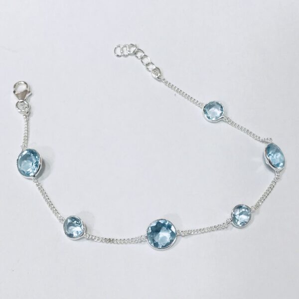 Pulsera Piedra Natural Plata 925