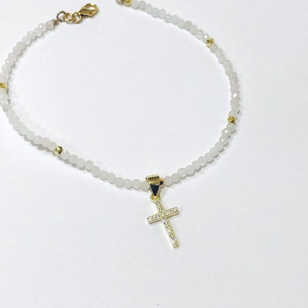 Pulsera Cristal Checo Plata 925