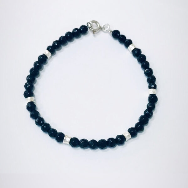 Pulsera Cristal Checo Plata 925