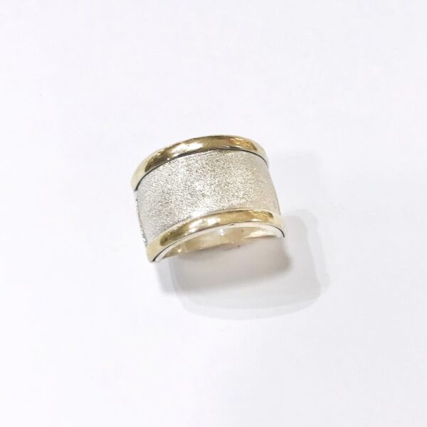 Anillo Plata y Oro