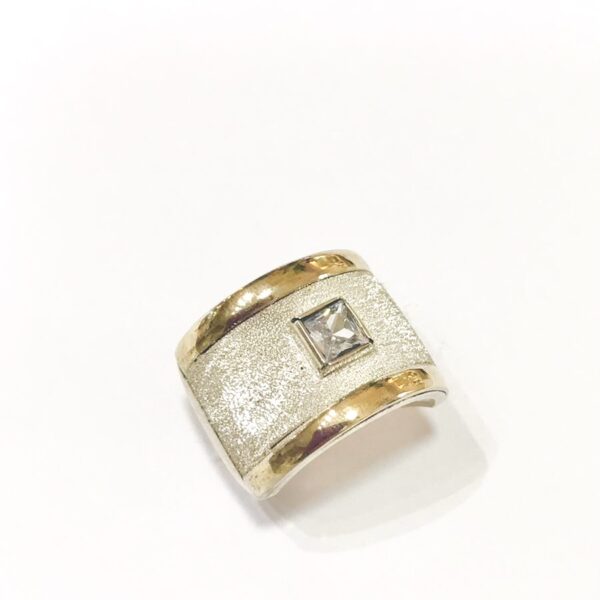 Anillo Plata y Oro