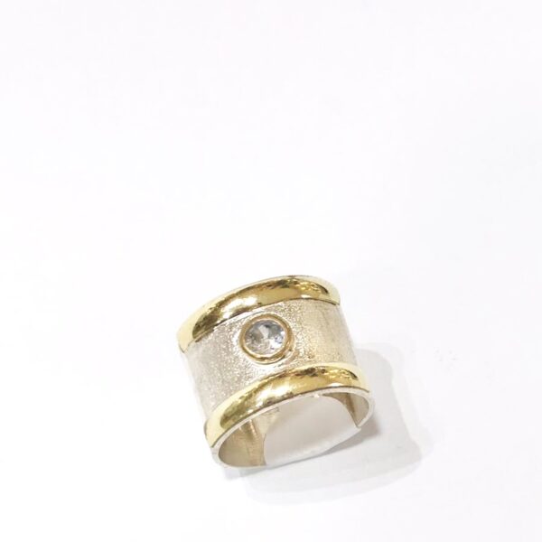 Anillo Plata y Oro