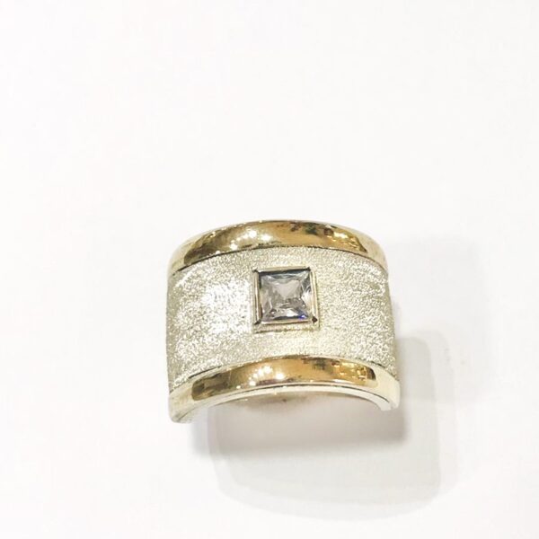 Anillo Plata y Oro