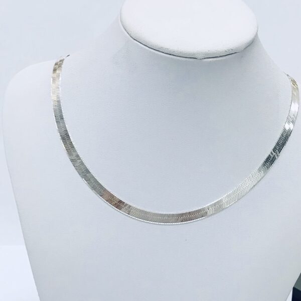 Cadena Chata Plata 925