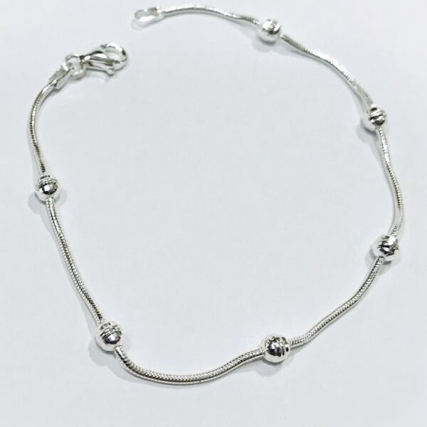 Pulsera Bolita Plata 925