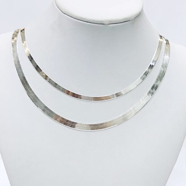 Cadena Chata Plata 925