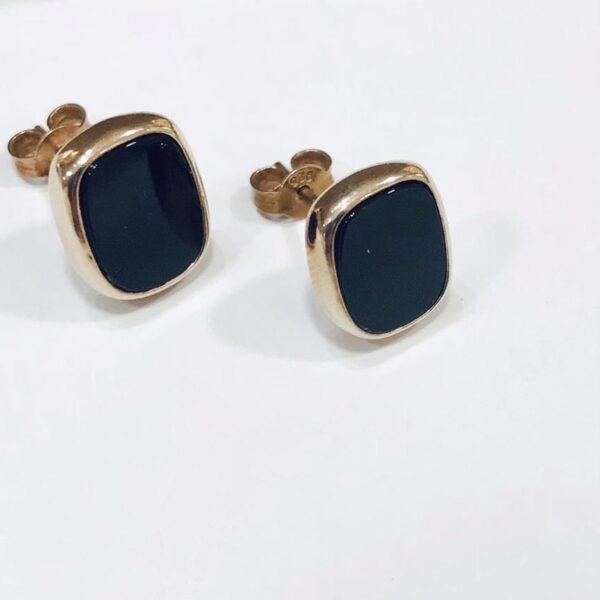 Caravanas Rosegold Plata 925