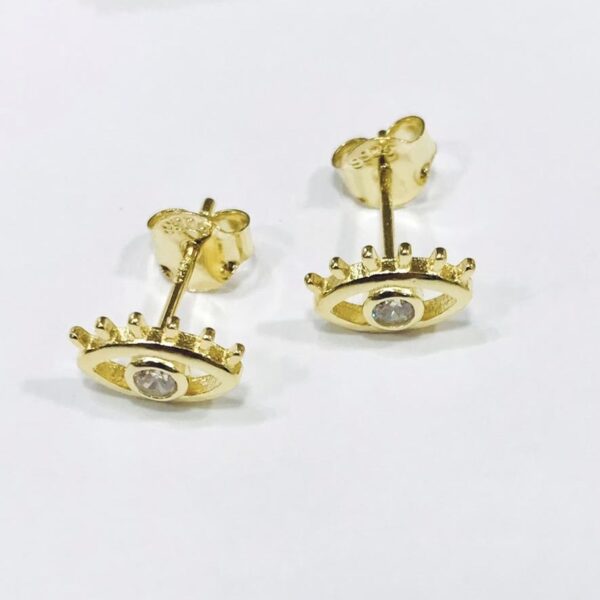 Caravana Goldplated Plata 925 Ojo