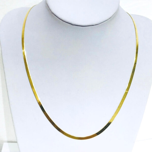 Cadena Chata Oro Macizo