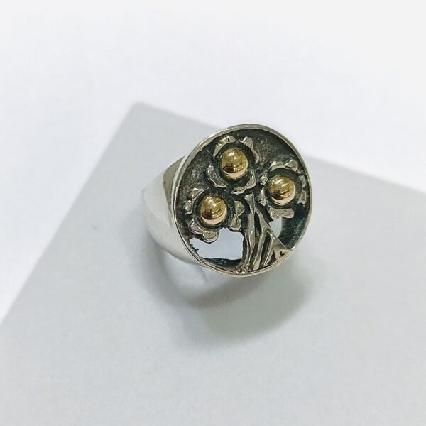 Anillo Plata 925 y Oro