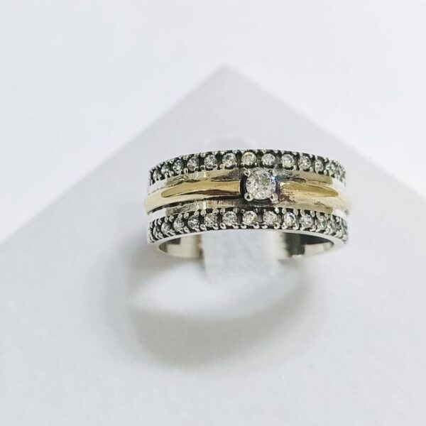 Anillo Plata 925 y Oro