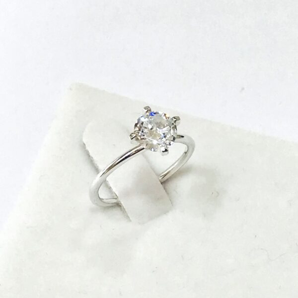 Anillo Plata 925 Solitario