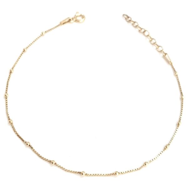 Pulsera Godplated Plata 925 bolita